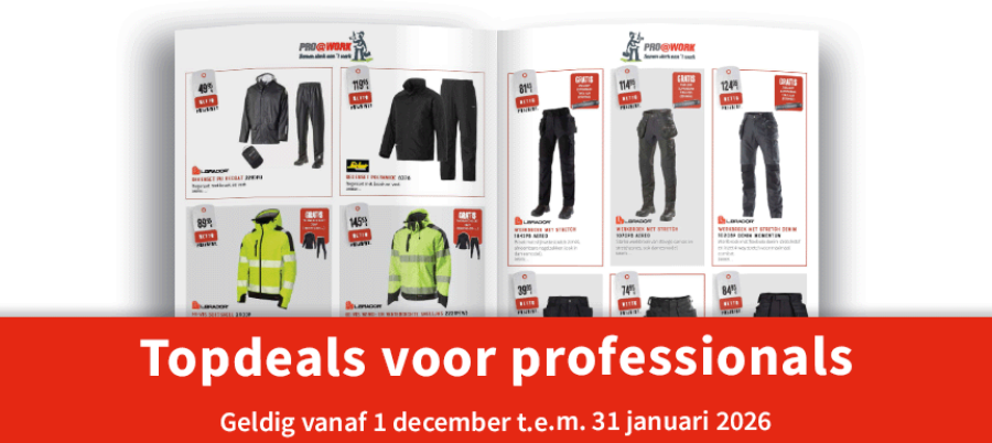 topdeals voor professionals